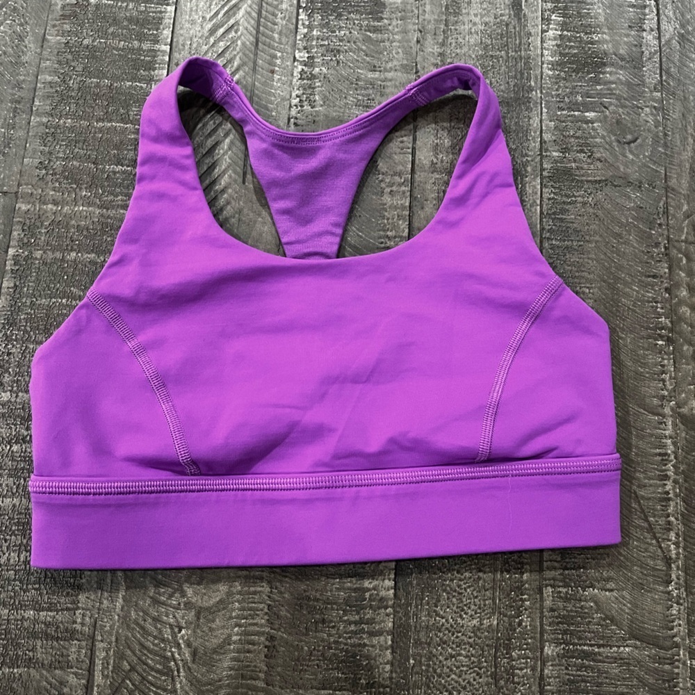 lululemon athletica Bold Purple Sports Bra